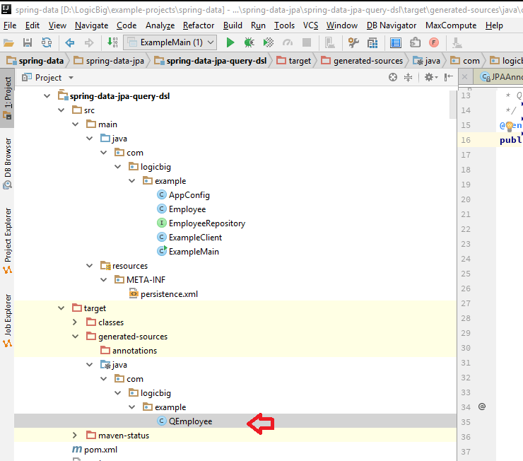 Using Querydsl in Spring Data JPA