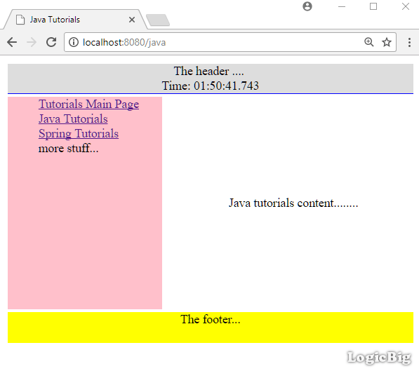 Using Apache Tiles in Spring MVC