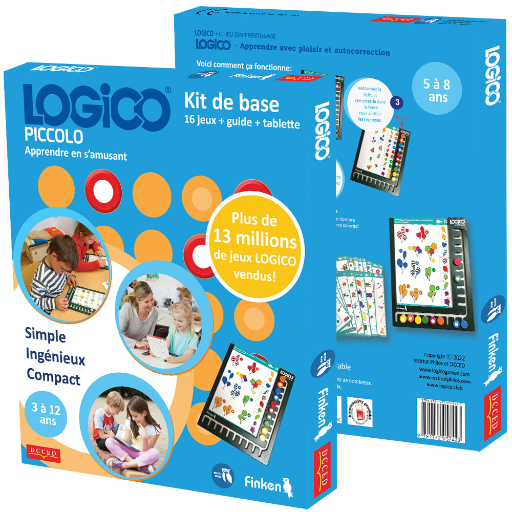 Ensemble Logico Piccolo Apprendre en s’amusant Logico Games
