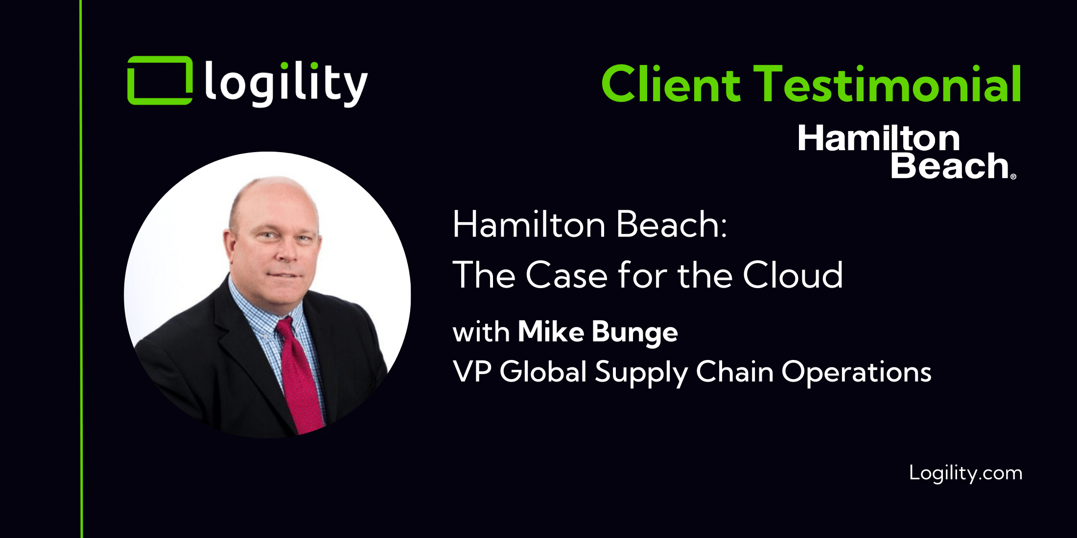 Hamilton Beach The Case for the Cloud Logility Customer Video