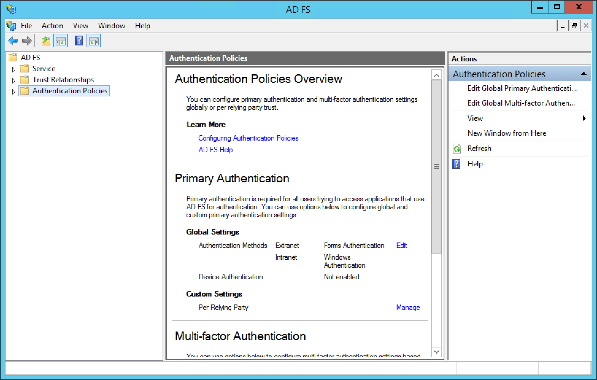 Twofactor authentication for AD FS on Windows Server 2012 R2 LoginTC