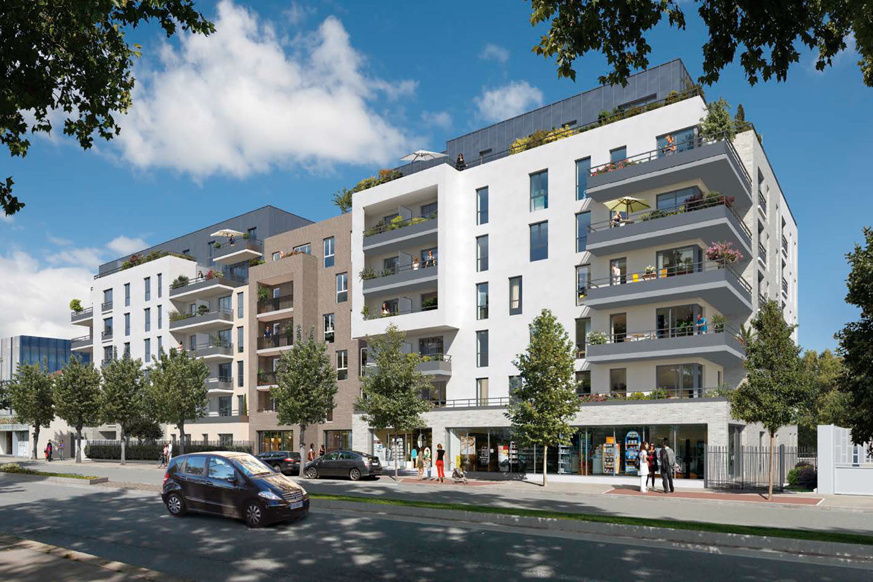 Les Terrasses de Chanzy à LivryGargan programme neuf