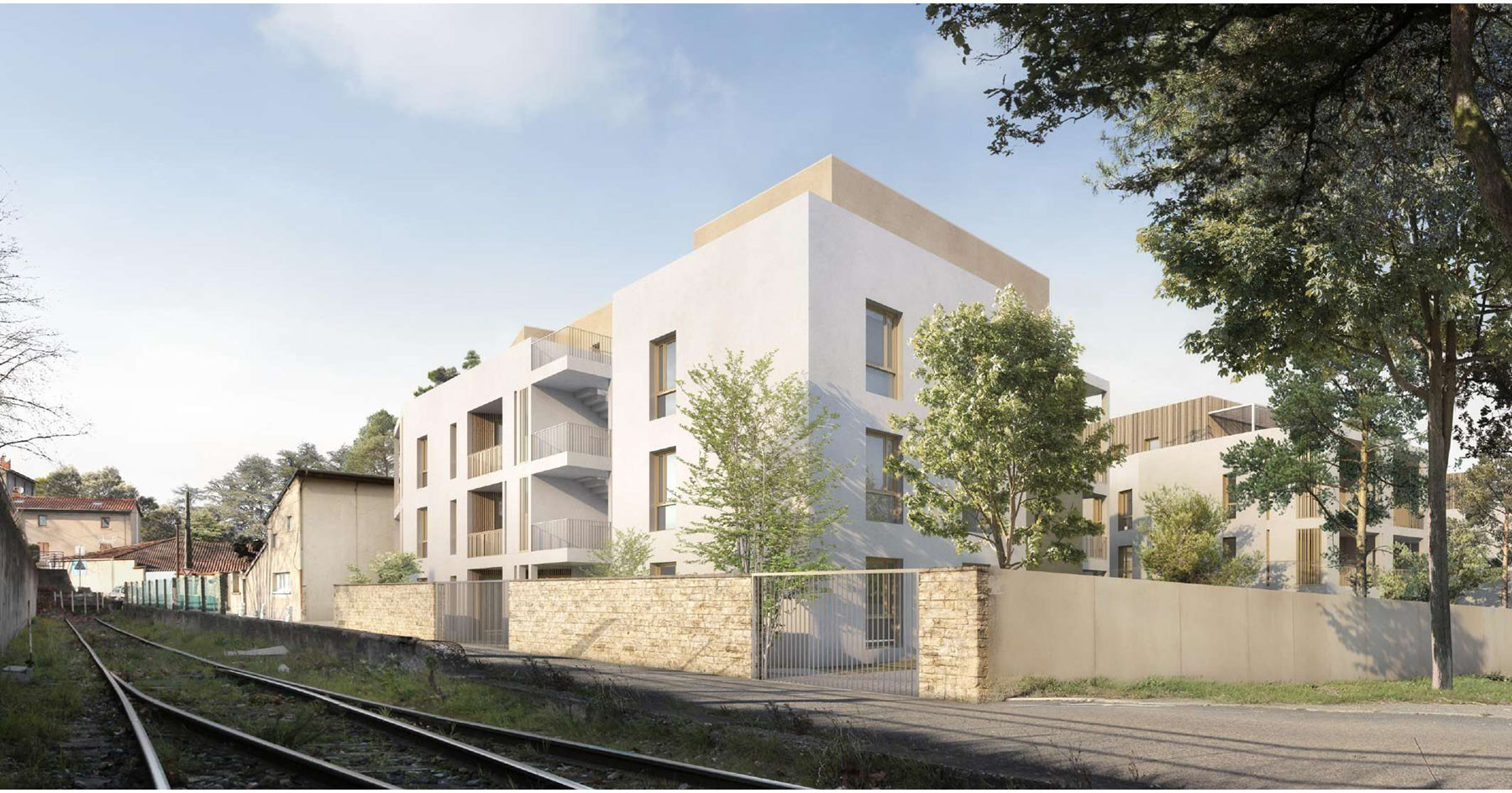 Plein Saône à CollongesauMontd'Or programme neuf