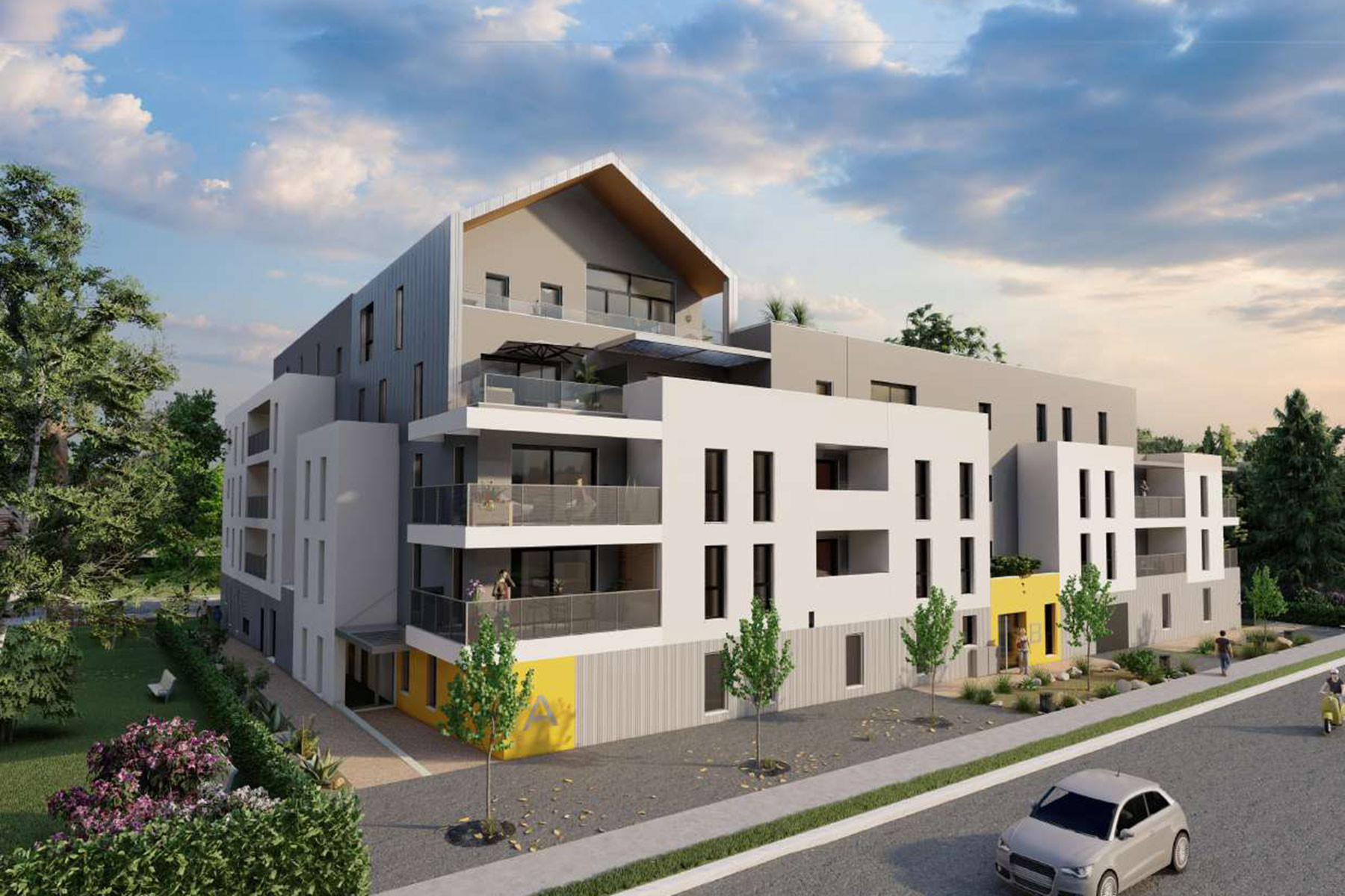 Le Clos des Roses à SaintSylvaind'Anjou programme neuf