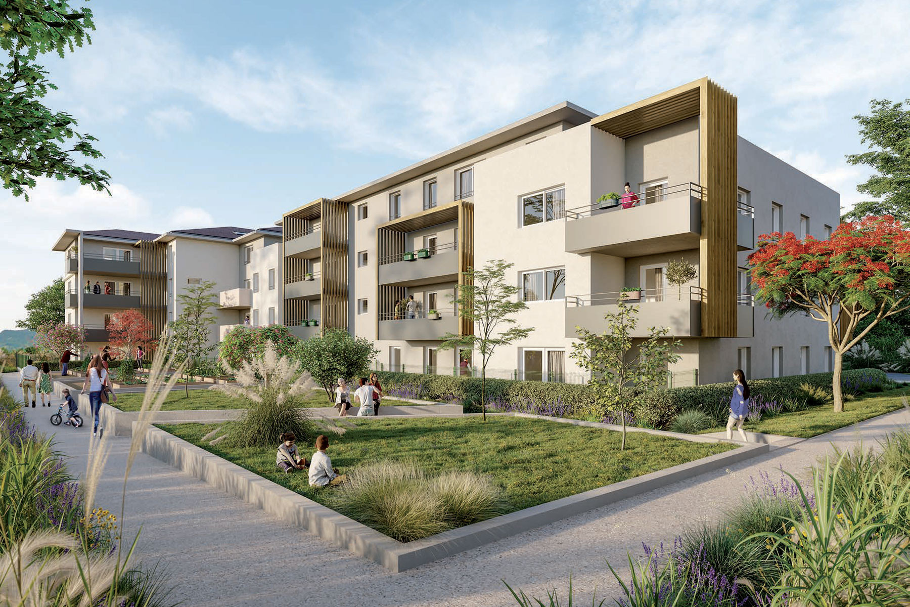 Les Naturelles à SaintPierreenFaucigny programme neuf