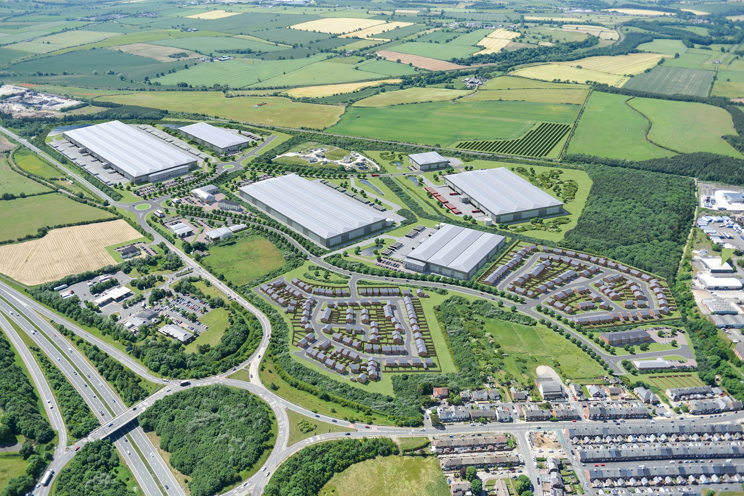 200acre development for Durham Logistics Manager