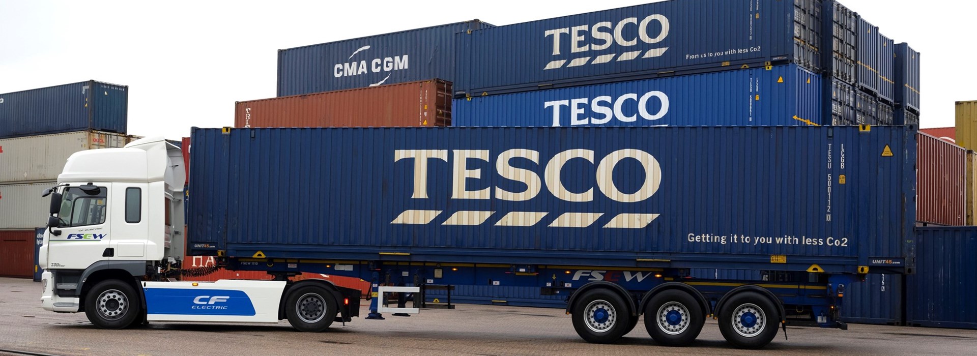 Tesco announces ‘first’ UK commercial electric articulated HGVs