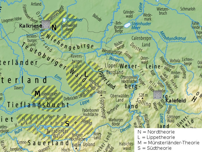 Die Logistik des Varus Informationen zur Präsenz der Römer in