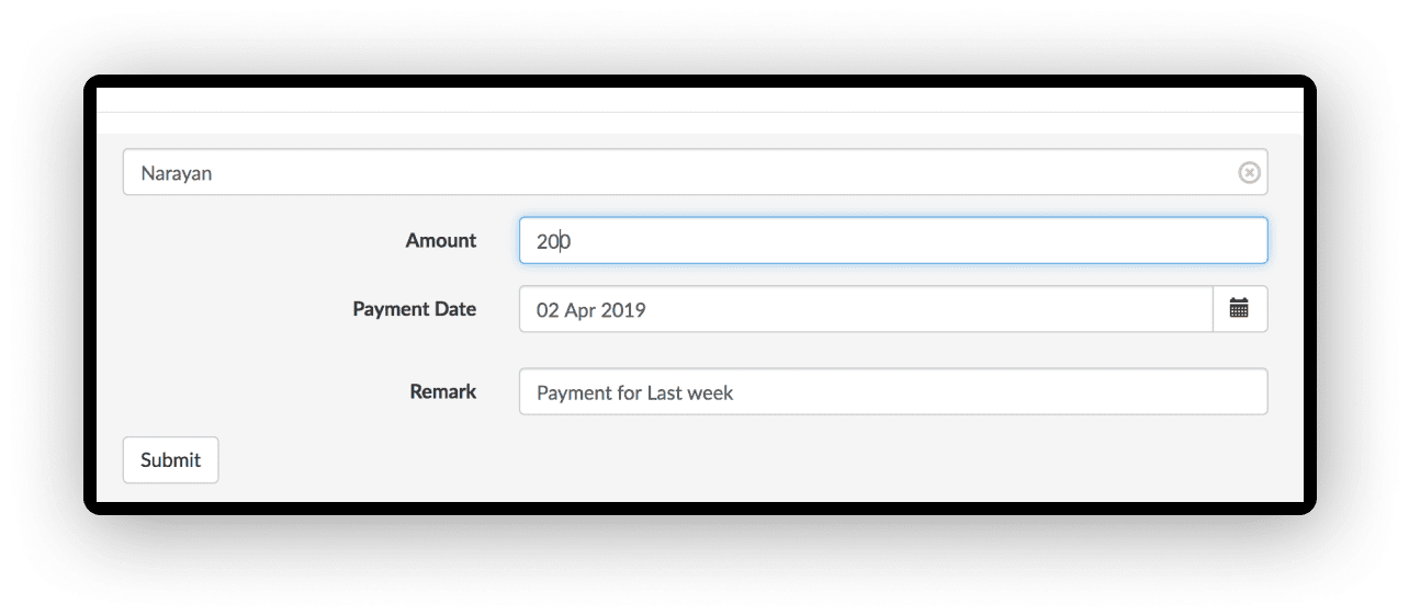 Accounting and Digital Payments Logistimo