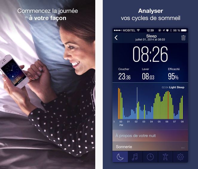 Sleep Time Alarm Clock iOS