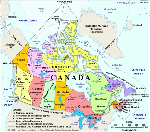 LogisticsWorld Canada, Canadian Provinces, and Abbreviations