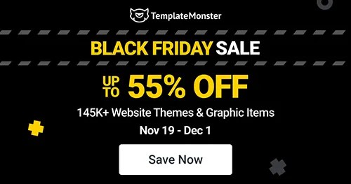 Black Friday 2021 Deals on Logo Design, sites and Templates Logo