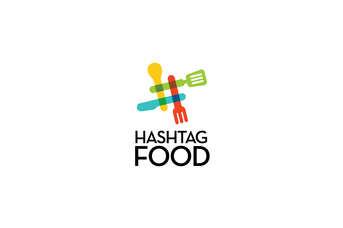 Hashtag Food Logo SOLD Logo Cowboy