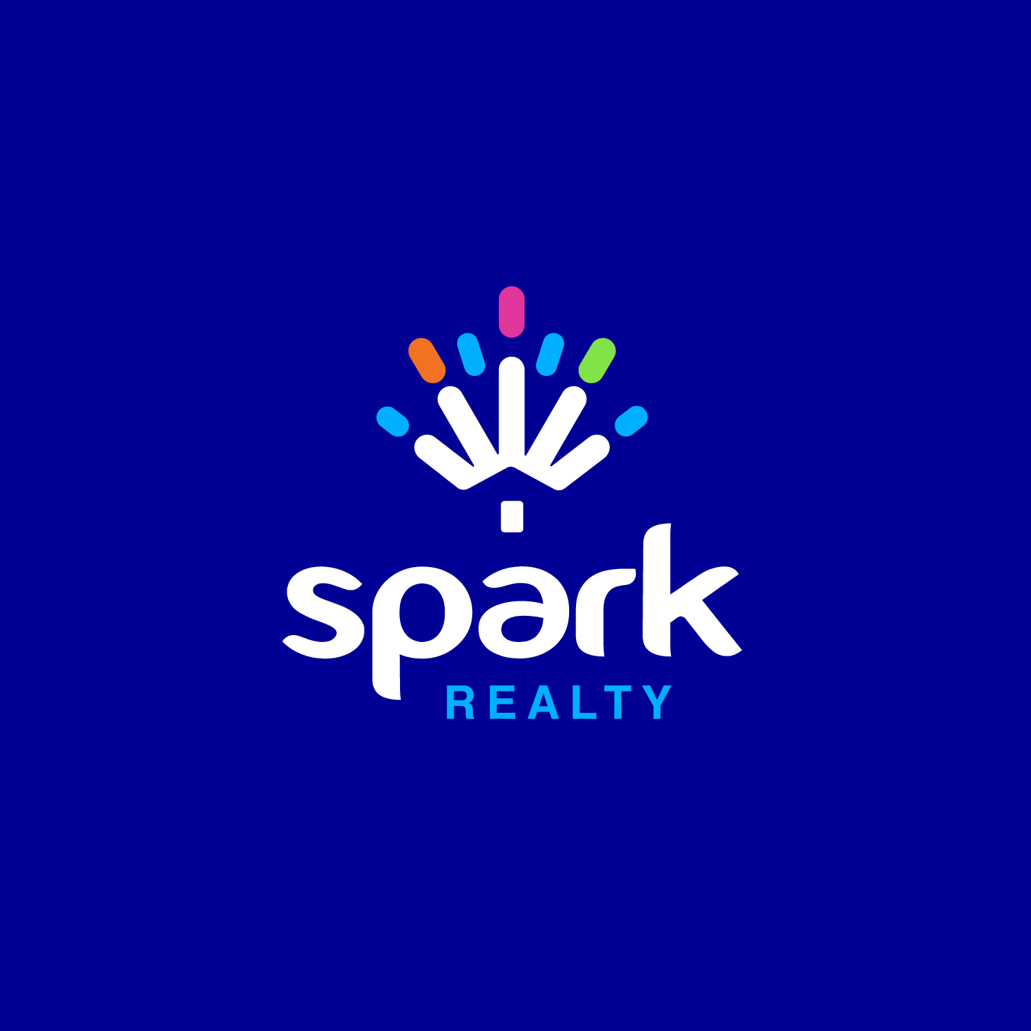 For Sale—Spark Realty Brand Mark Logo Cowboy