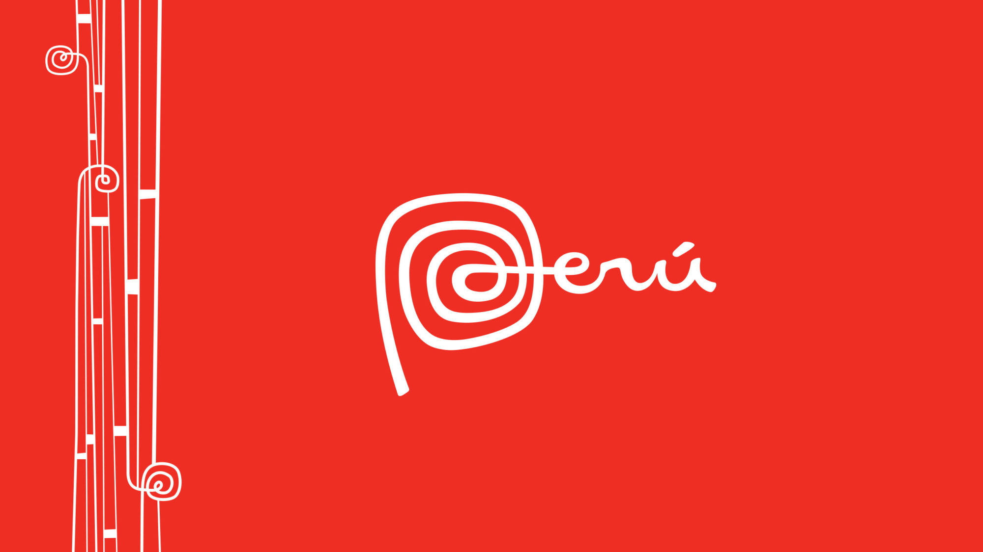 Peru logo, designed by Futurebrand Logo Design Love
