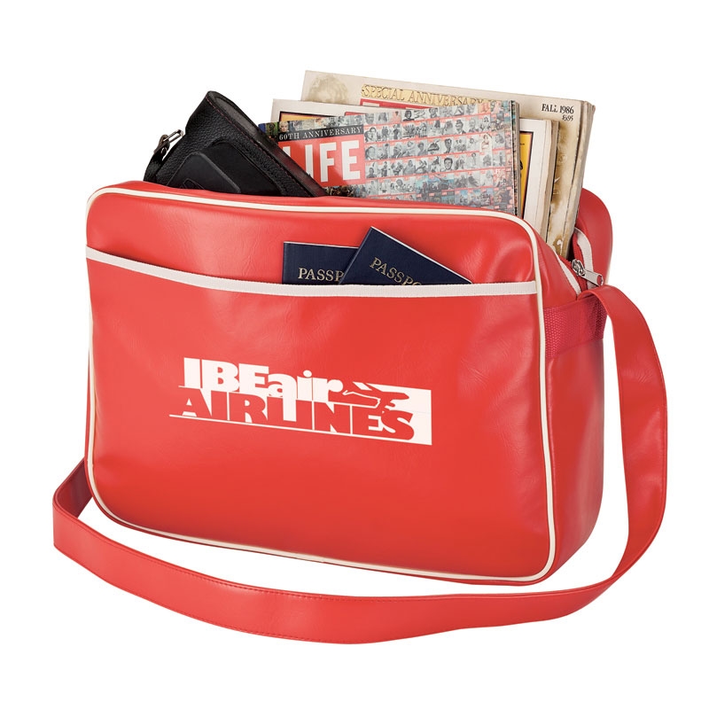 Retro Airline Shoulder Bag KC1001 Logomark