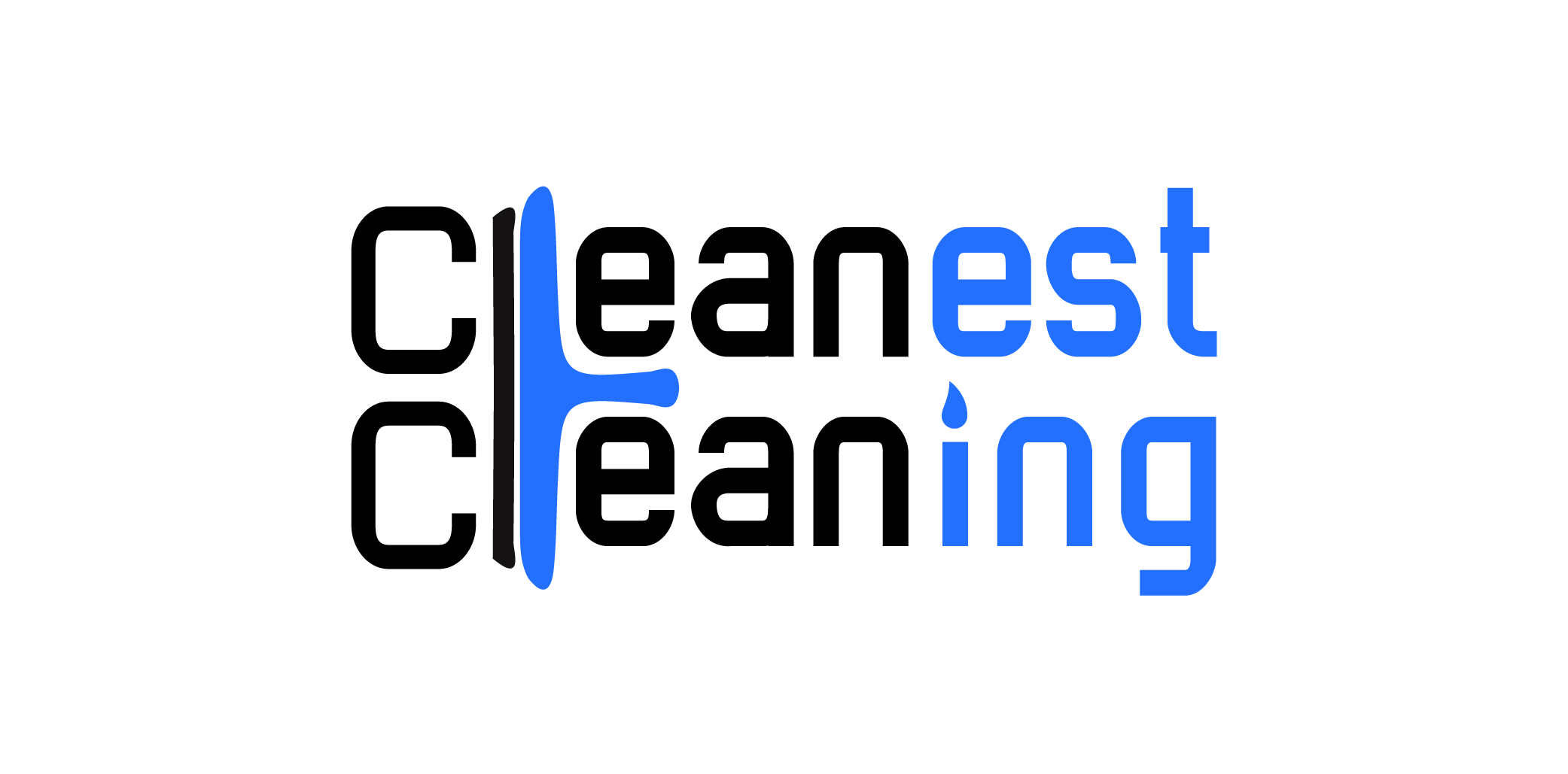 Cleanest Cleaning logo • LogoMoose Logo Inspiration