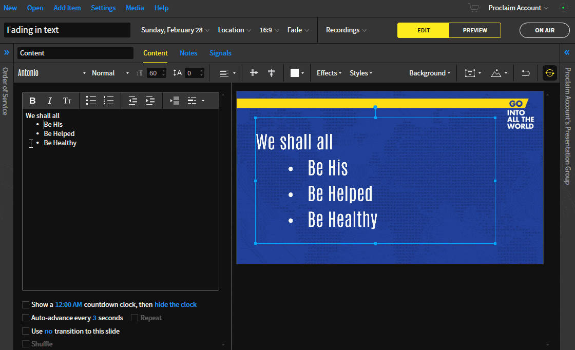 4 Ways to Emphasize Text in Your Sermon Slides