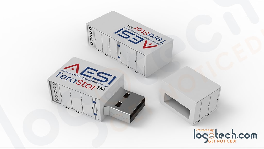 Custom Electric Storage Container USB Flash Drive