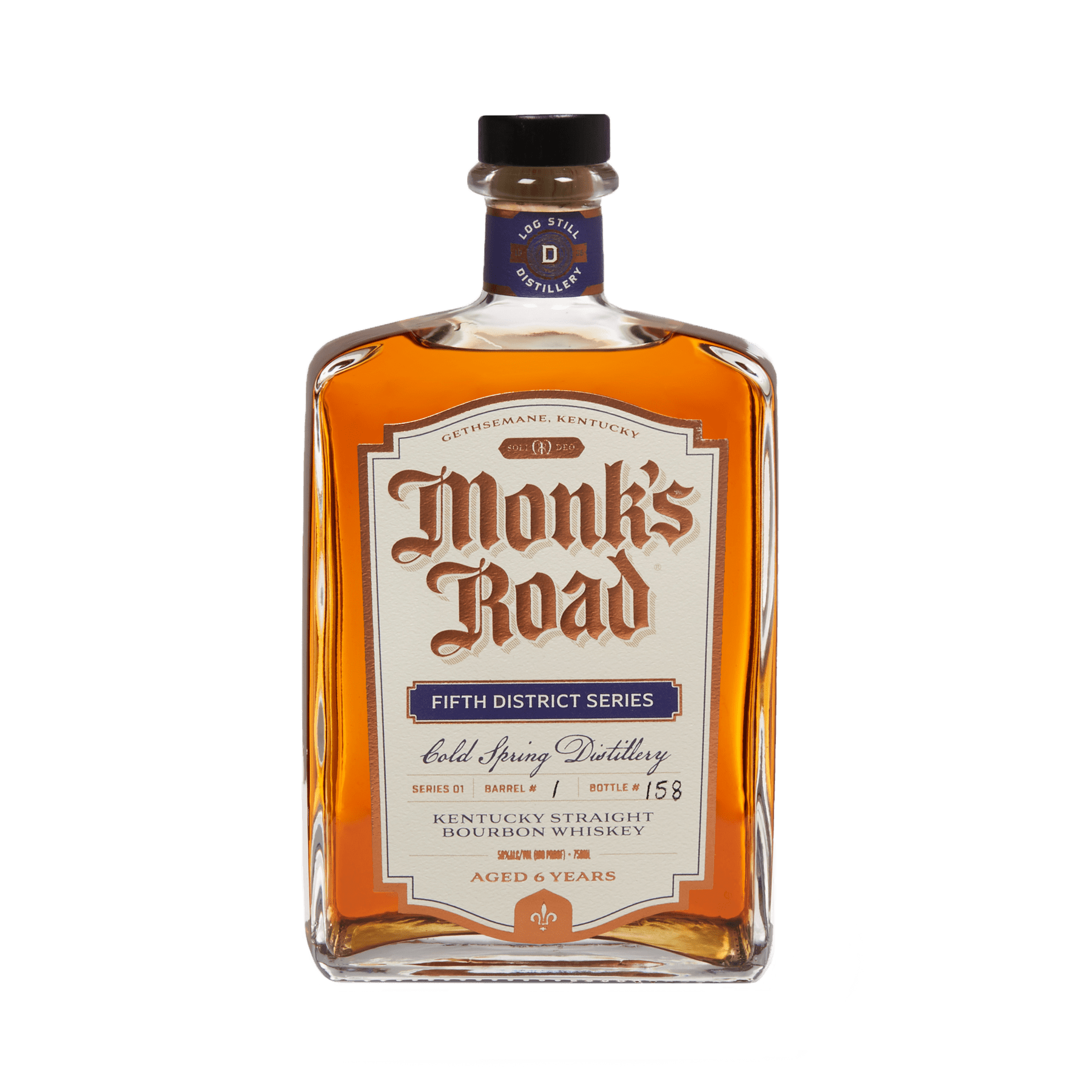 Monk’s Road Bourbon and Gin From Log Still Distillery