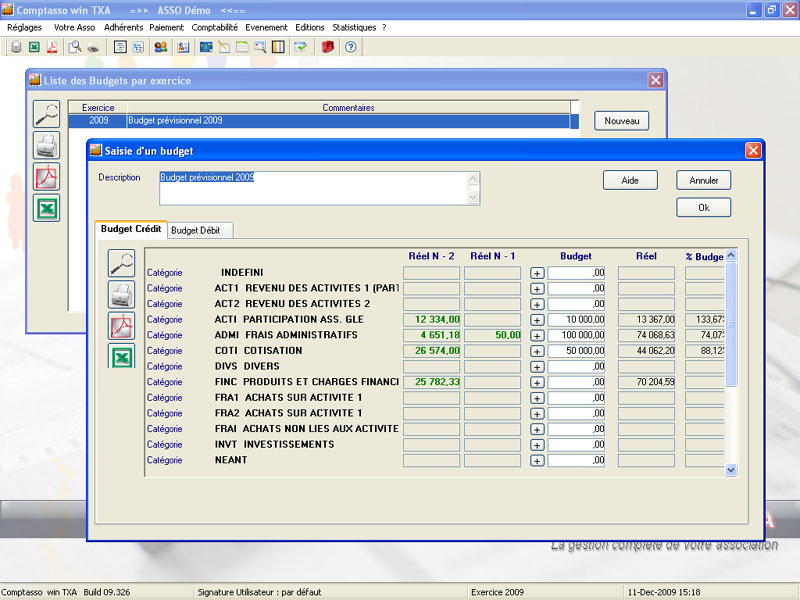 Logiciel Gestion et Comptabilité pour Association Pep's Up