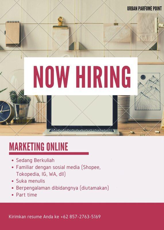 Lowongan Kerja Consultan Online di Indoutama Inti Perfume LokerJogja.ID