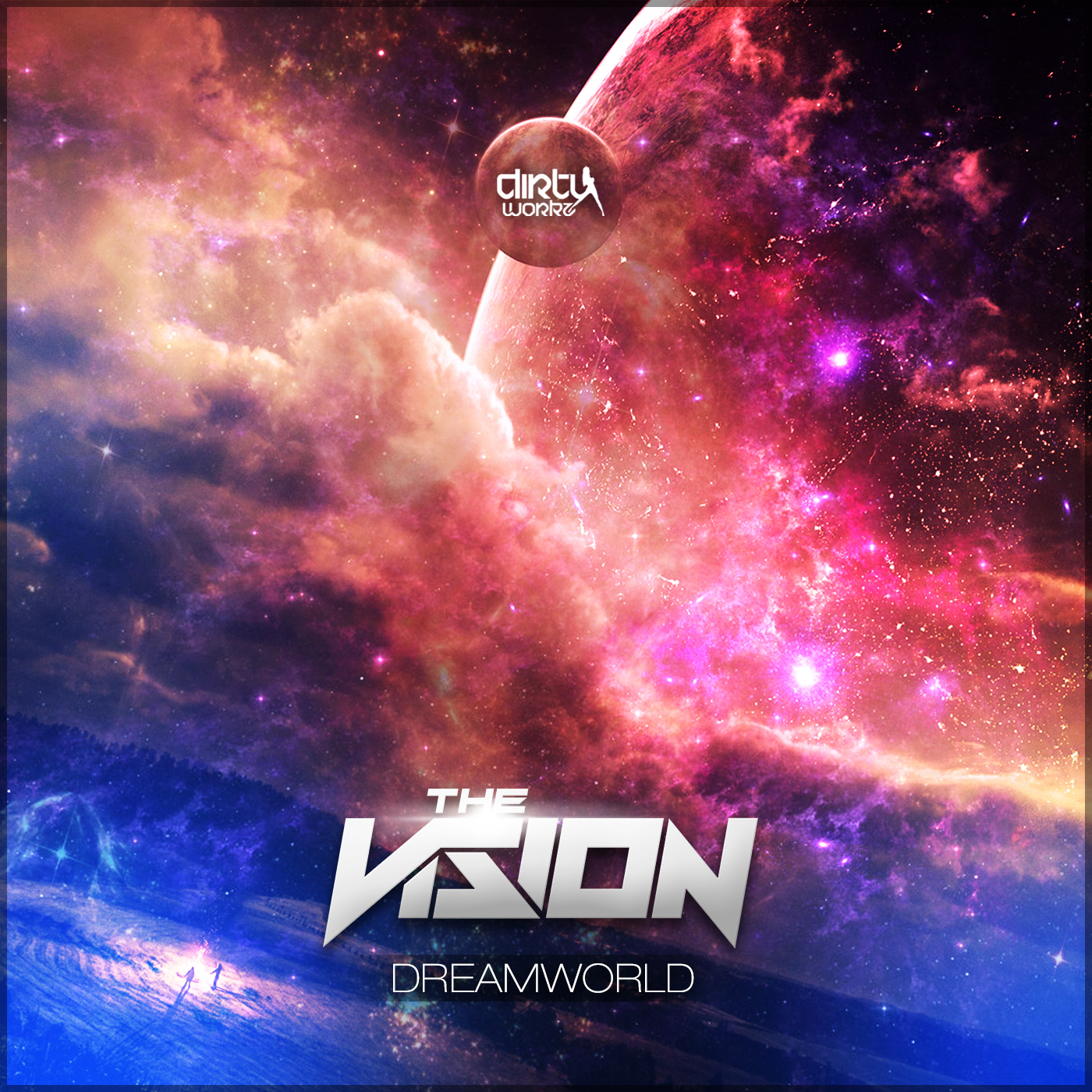Cover art for the The Vision Dreamworld Hardstyle lyric