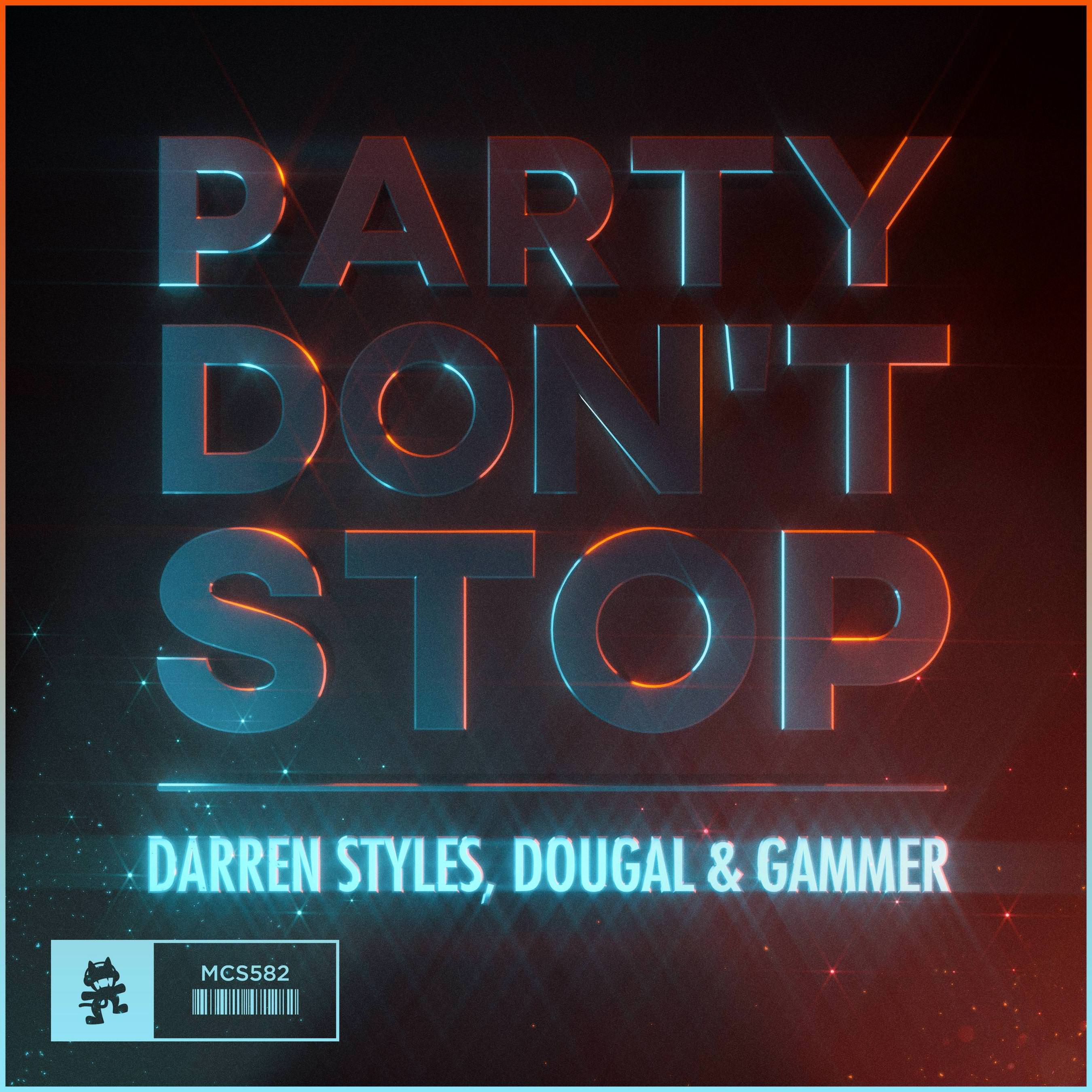 Cover art for the Darren Styles, Dougal & Gammer Party Don't Stop
