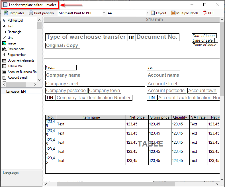 Invoices with Split Payments