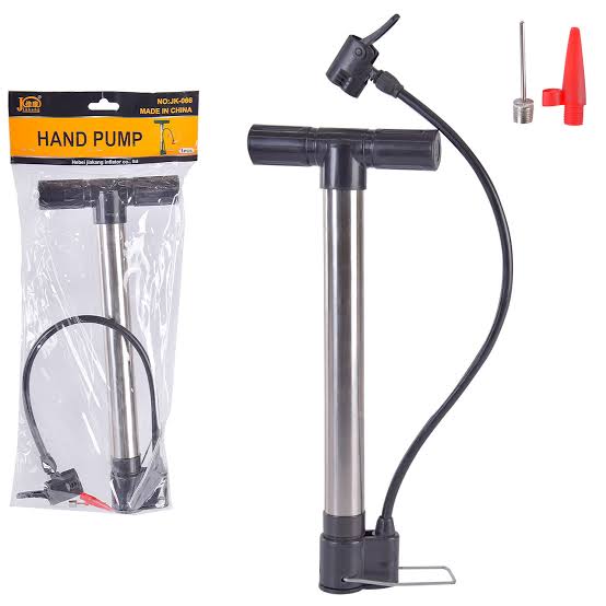 Manual Air Pump for Bicycles/Soccer Balls Lomak Stores