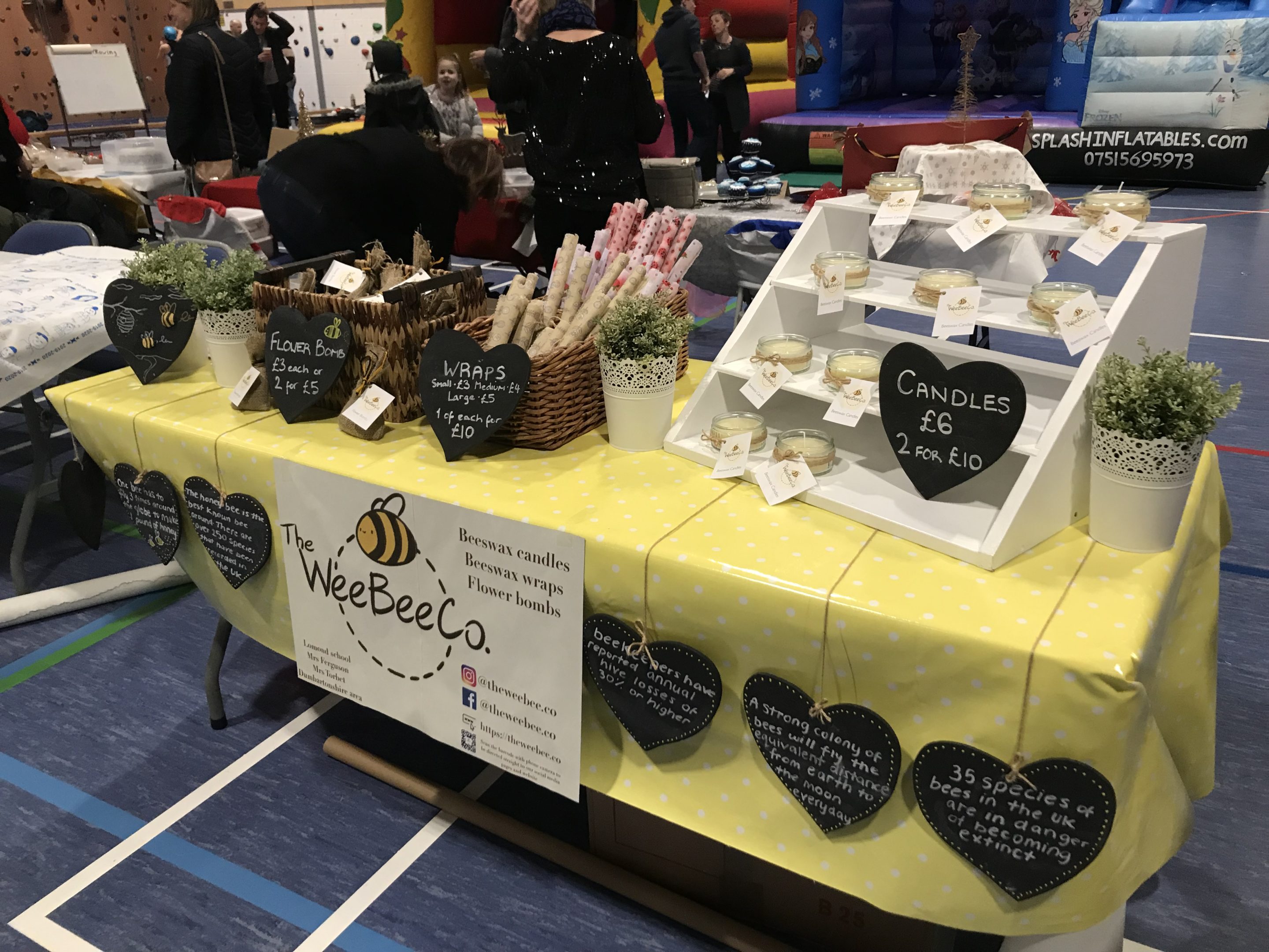 Young Enterprise Launch Beeautiful Products Lomond School