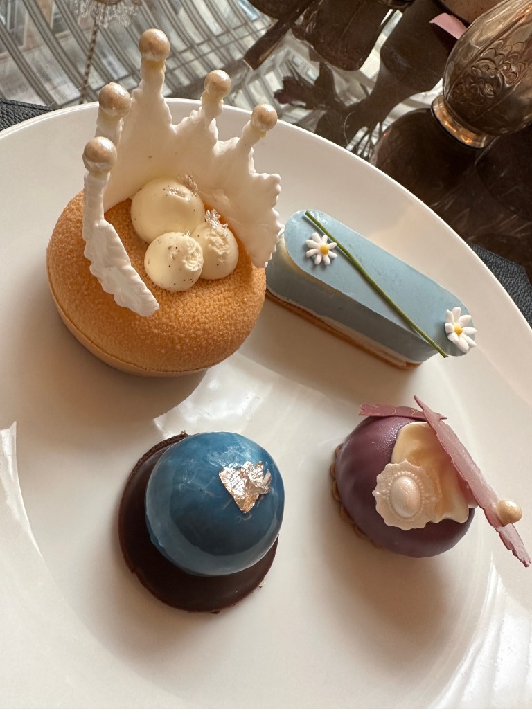 The Queen Charlotte Afternoon tea the cakes