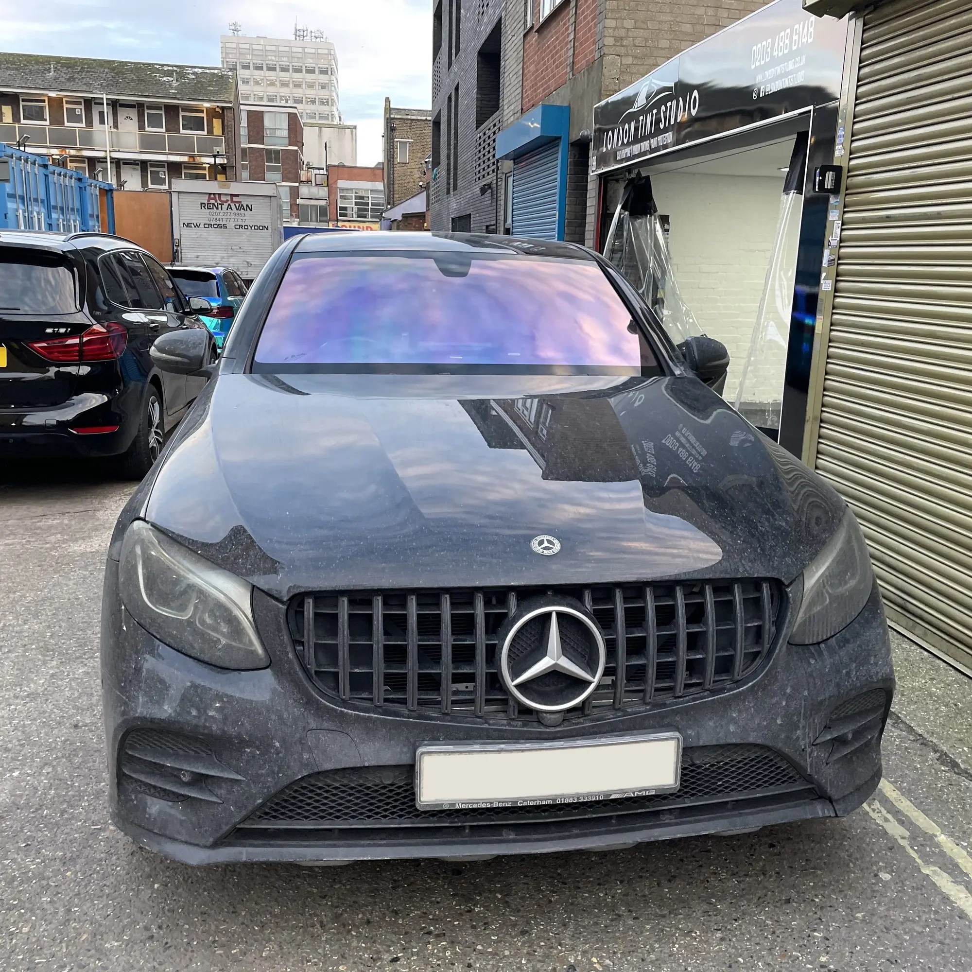 Mercedes GLC Coupe Chameleon Tint London Tint Studio
