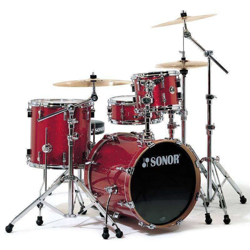 Sonor Select Force Jungle Drum Kit Red Sparkle Long & McQuade
