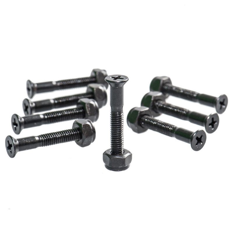 Ace Phillips Hardware 1" Black CalStreets BoarderLabs