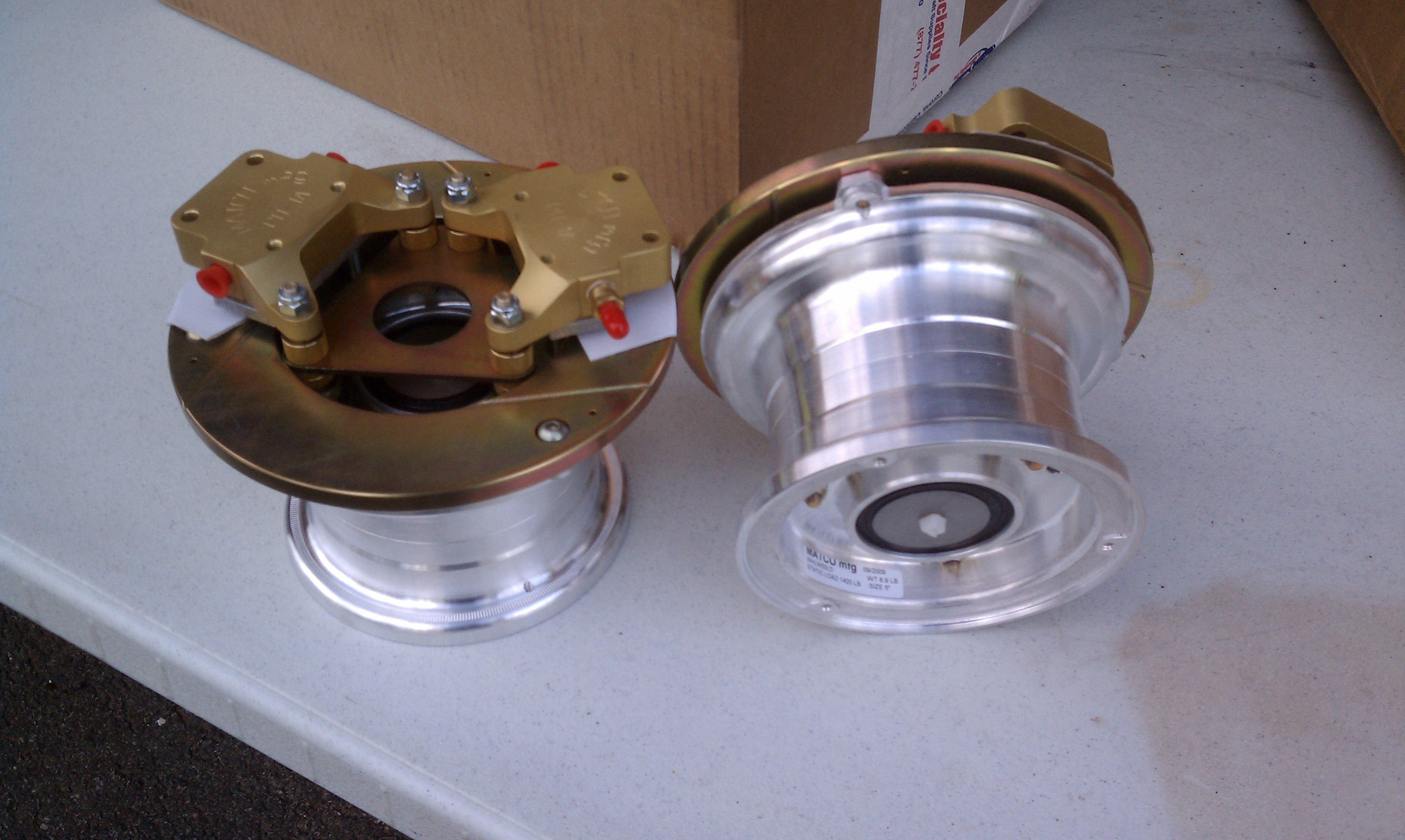 Matco Wheel and Breaks W50LD A Long EZ Push