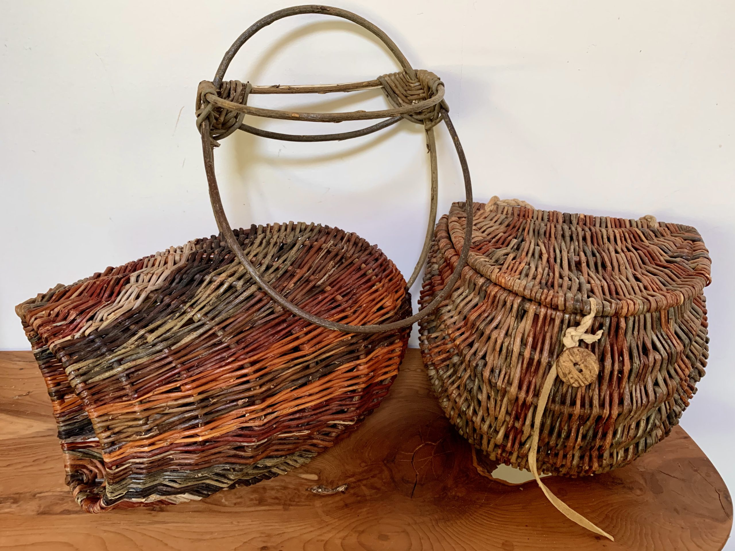 Willow Basket Weaving Class Long Table Farm