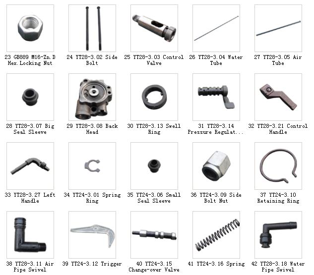 Spare parts for rock drill China Tianjin Longtop Mining