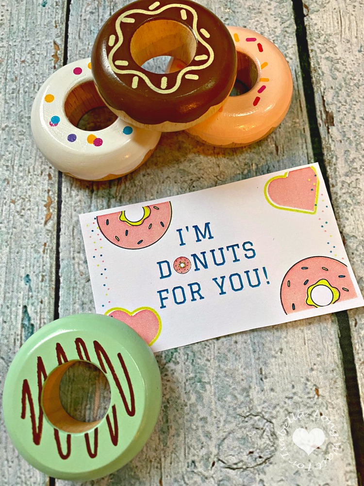 Printable Donut Valentine Cards Long Wait For Isabella