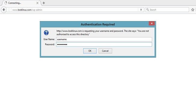 Easy Steps to Protect Your WordPress wpadmin(Admin) URL LookLinux
