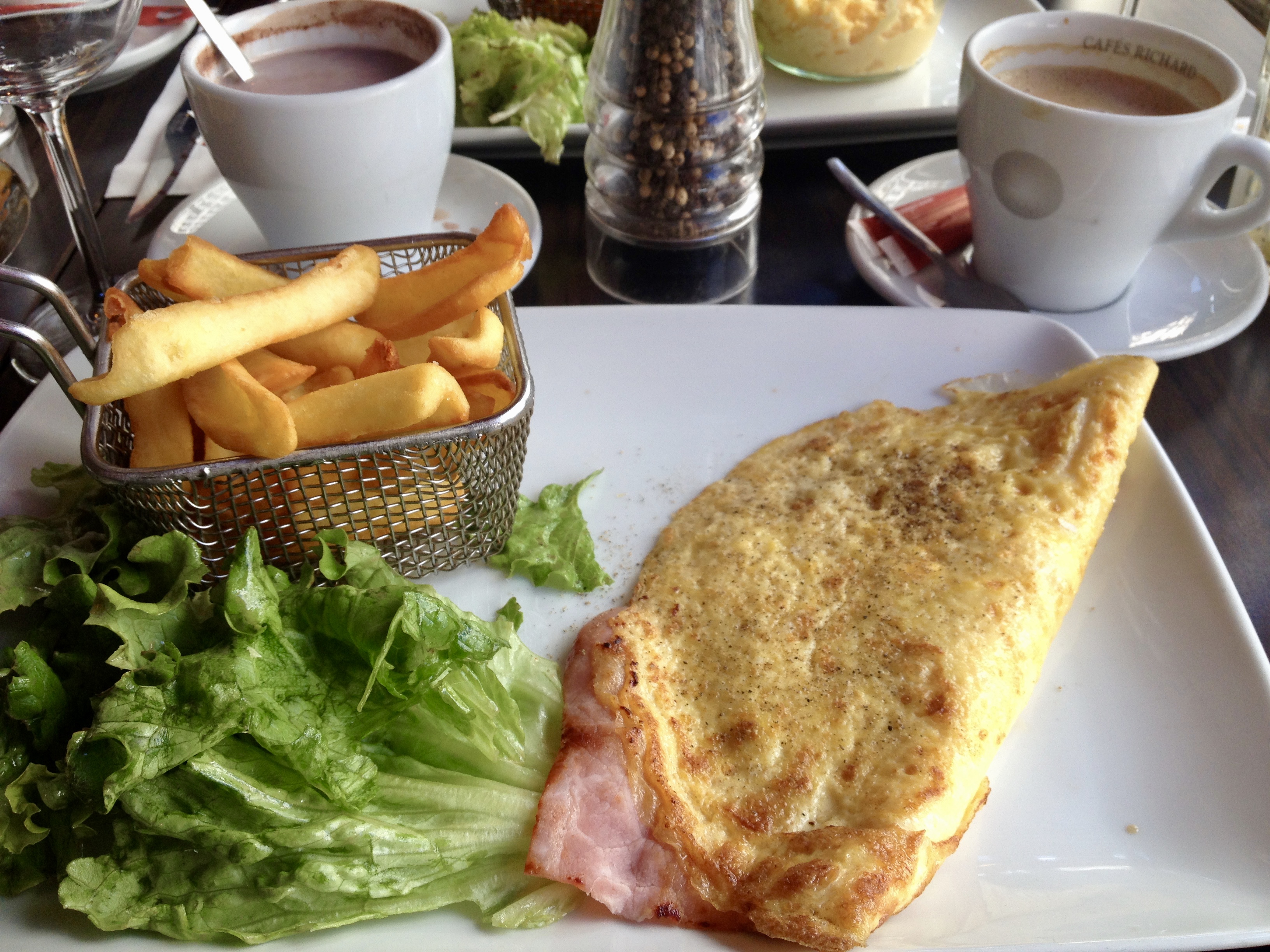 Favorite Paris Cafes and their Fabulous Foods Looks and Leaps