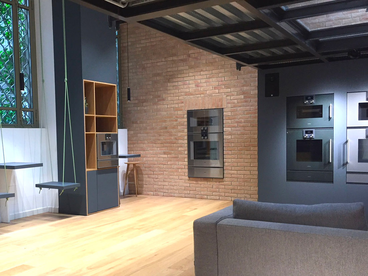 Gaggenau showroom LoopDesign