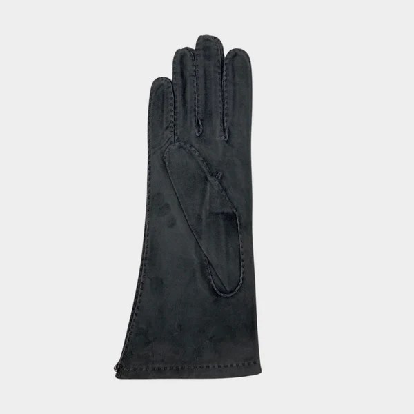 Hermès women's grey suede gloves Loop Generation