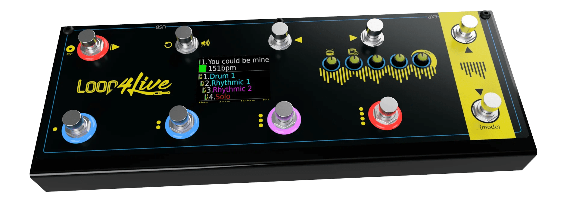 Loop4Live Pédalier looper pour Ableton Live