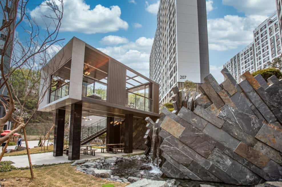 Pangyo Firsthill Prugio Apartment Complex Landscape LOOP Design Awards