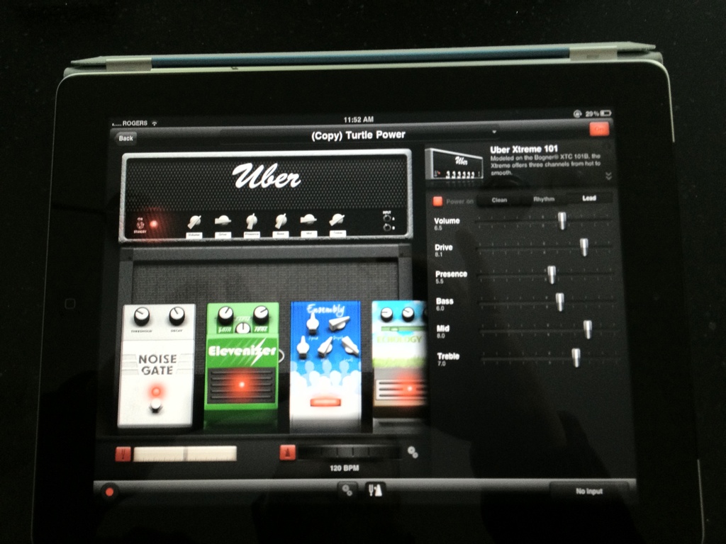 ∞ My iPad guitar setup