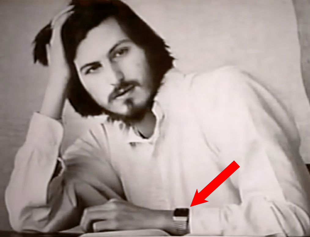Steve Jobs and time travel
