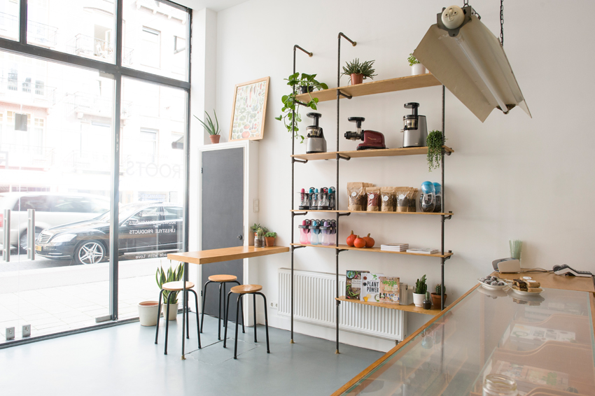 Nieuw juice bar Roots In Amsterdam
