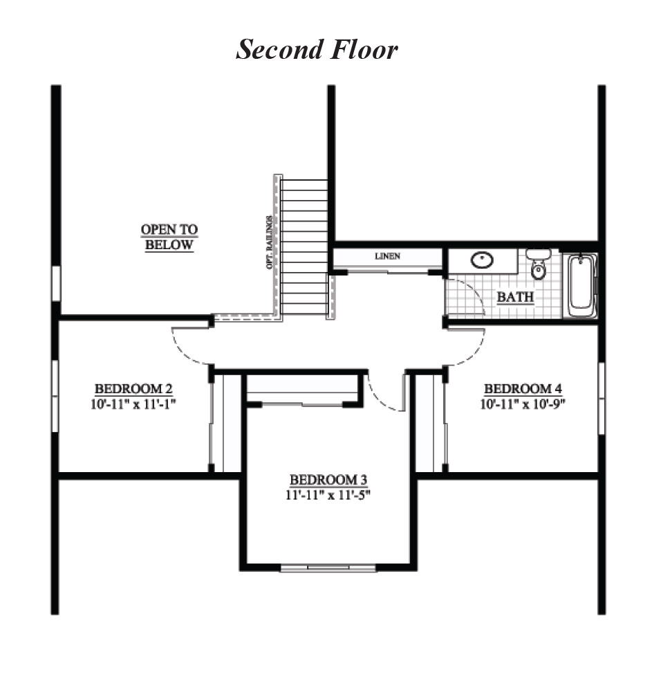 The Prescott Custom Home Loos Homes