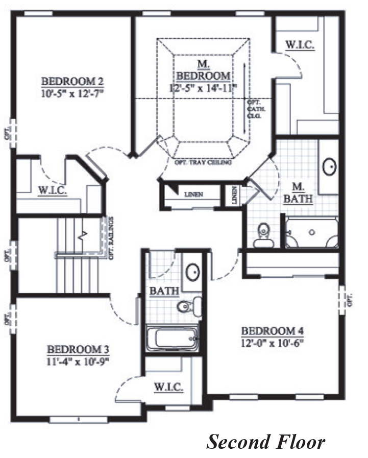 The Delafield Custom Home Loos Homes